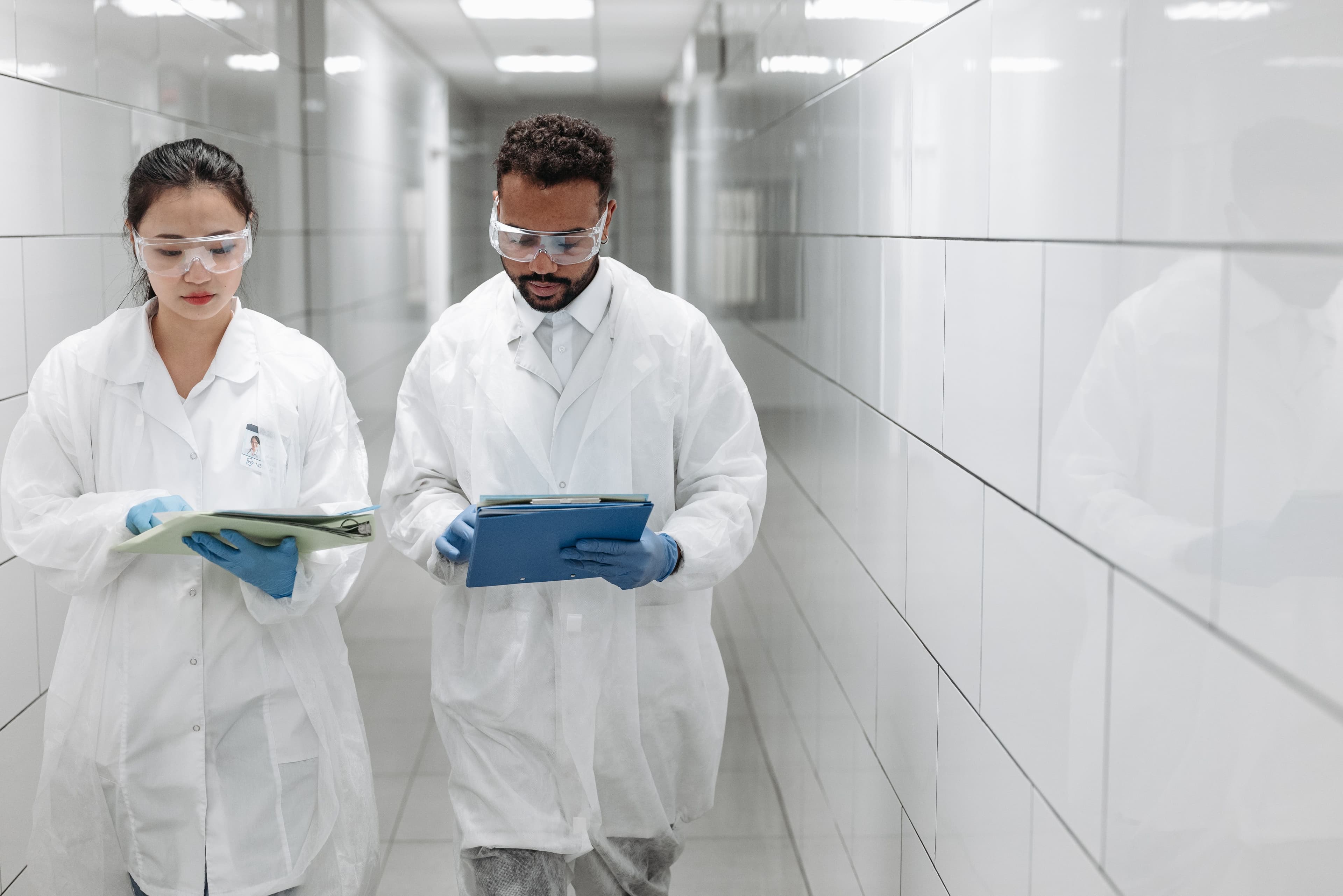 Team of lab billing experts reviewing claims