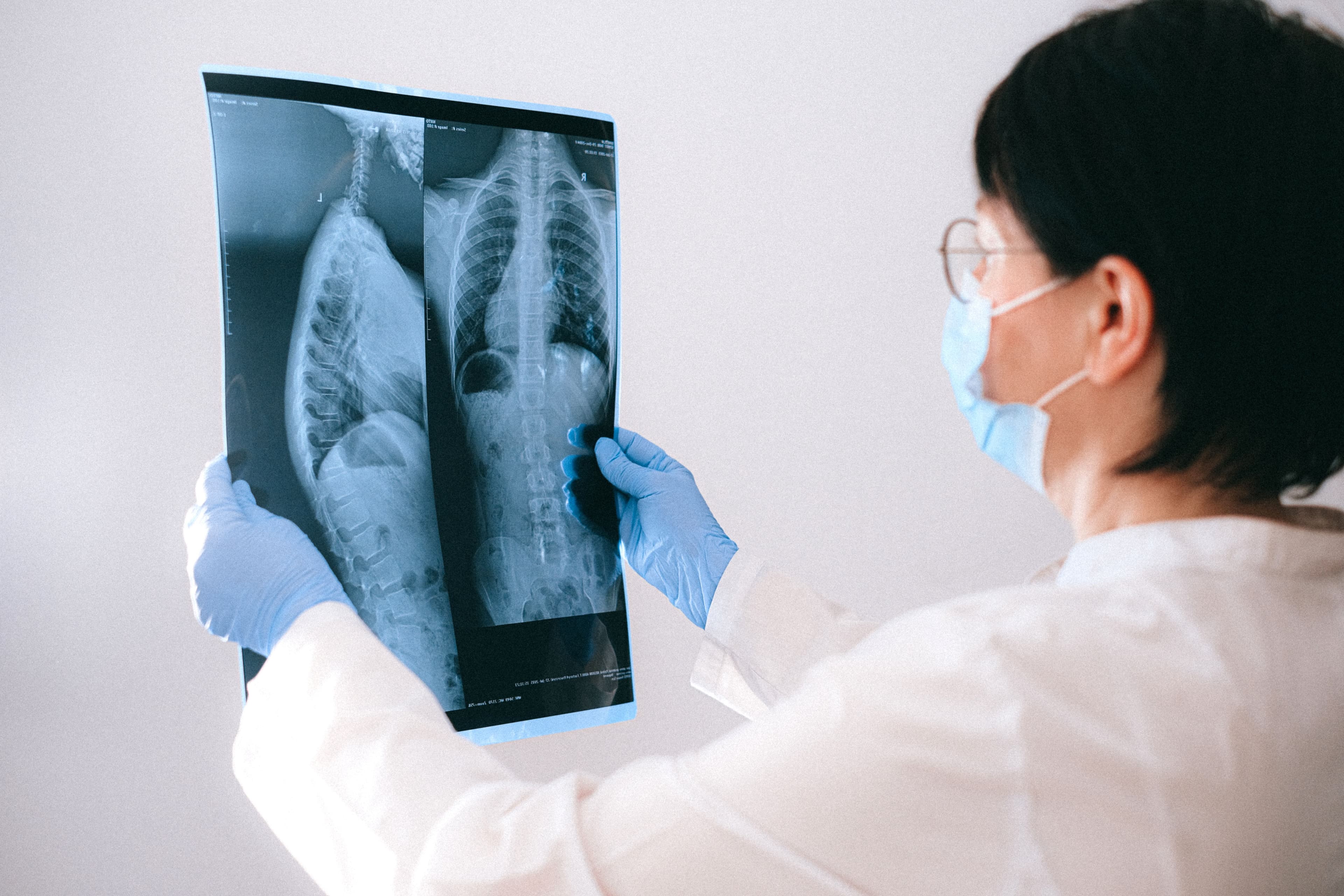 Team of imaging billing specialists reviewing a scan